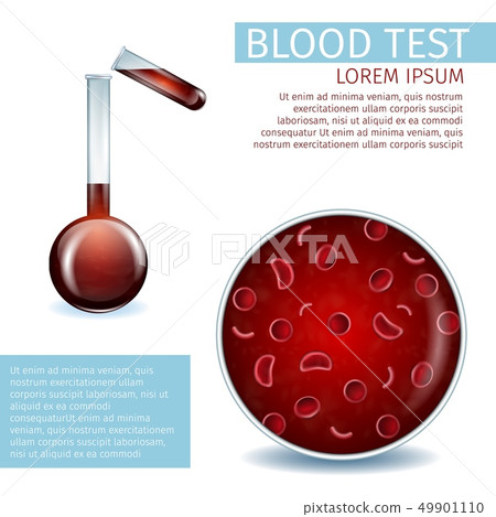 Blood Test. Visual Material Aid for Clinic Use. Blood Test. Visual Material Aid for Clinic Use. 49901110