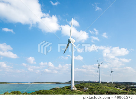 Scenery to see the windmill of Nishihira Anashi 49901573