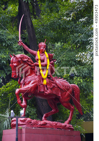 Statue of Zashichi Rani, Rani Laxmibai, Pune Statue of Zashichi Rani, Rani Laxmibai, Pune 49903473