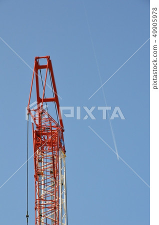 Heavy machinery / airborne cloud (Aichi prefecture Nagoya city) Heavy machinery / airborne cloud (Aichi prefecture Nagoya city) 49905978