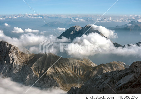 View of the Alps from Zugspitze, Germany 49906270
