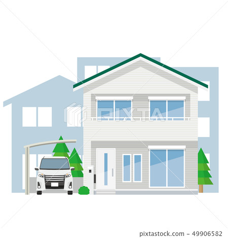 外牆繪畫系列我的家 49906582