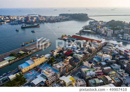 臺灣高雄港旗津燈塔景色Kaohsiung Harbor View, Asia, Taiwan 49907410