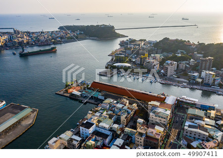 臺灣高雄港旗津燈塔景色Kaohsiung Harbor View, Asia, Taiwan 臺灣高雄港旗津燈塔景色Kaohsiung Harbor View, Asia, Taiwan 49907411