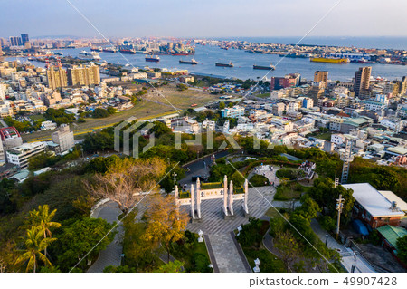 臺灣高雄港旗津燈塔景色Kaohsiung Harbor View, Asia, Taiwan 49907428
