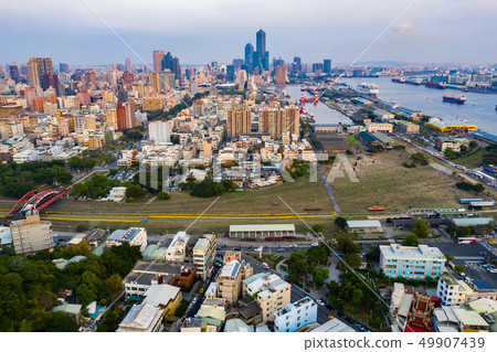 臺灣高雄港旗津燈塔景色Kaohsiung Harbor View, Asia, Taiwan 49907439