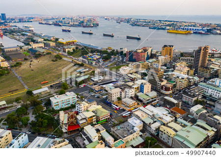 臺灣高雄港旗津燈塔景色Kaohsiung Harbor View, Asia, Taiwan 49907440