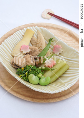 烹飪春季蔬菜 49908053