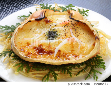 Crab gratin Crab gratin 49908417