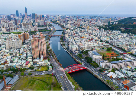 臺灣高雄愛河景觀 Kaohsiung River, Taiwan, Asia 49909187