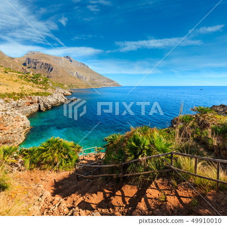 Sea bay in Zingaro Park, Sicily, Italy Sea bay in Zingaro Park, Sicily, Italy 49910010