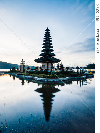 Pura Ulun Danu Beratan temple in Bali 49910258