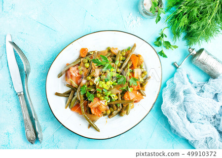 fried vegetables fried vegetables 49910372