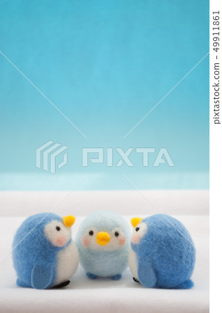 企鵝父母和孩子 49911861