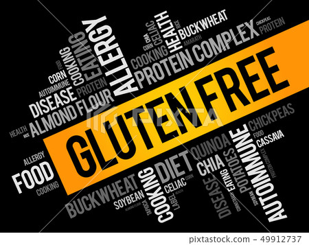 Gluten Free word cloud collage 49912737