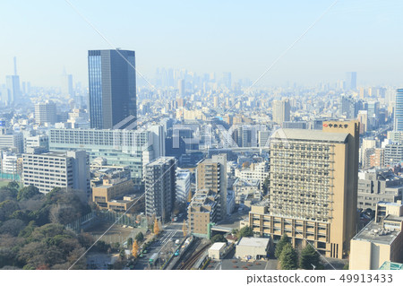 城市景觀(東京,文京區,冬季版) 城市景觀(東京,文京區,冬季版) 49913433