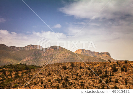 Landscape of the Beni Snassen Mountains. Landscape of the Beni Snassen Mountains. 49915421
