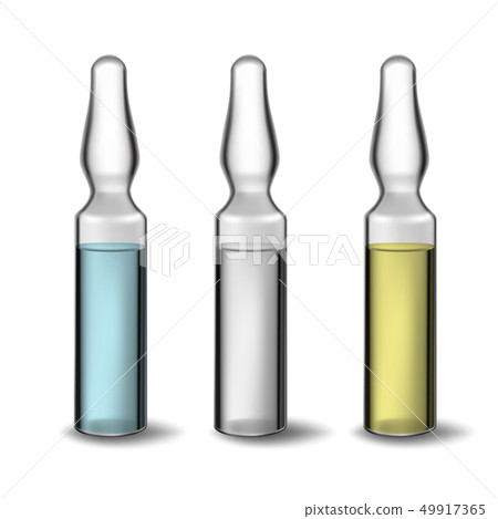 medical vials set 49917365