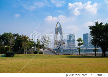 廣州Jeotdeok橋獵德橋 49920032