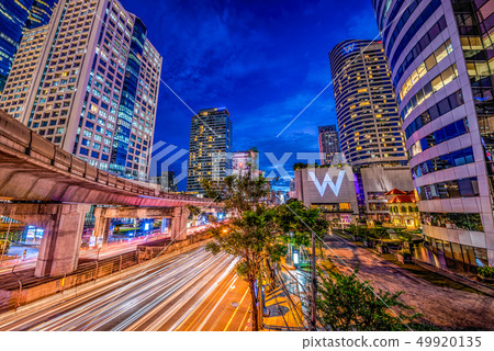 View of city buildings in Sathorn 49920135