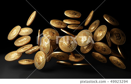 bitcoin on bitcoin background bitcoin on bitcoin background 49923294