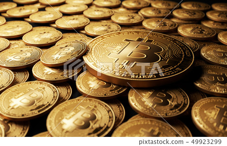 bitcoin on bitcoin background bitcoin on bitcoin background 49923299