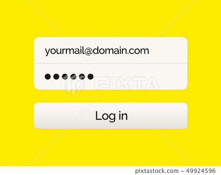 Log in Page of Korean Messenger App Kakao talk 49924596