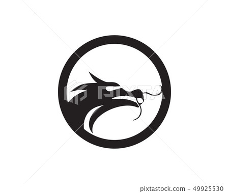 Dragon vector icon illustration-插圖素材 [49925530] - PIXTA圖庫