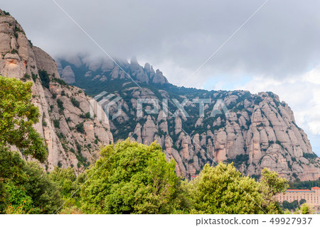 Santa Maria de Montserrat Abbey in Monistrol de Santa Maria de Montserrat Abbey in Monistrol de 49927937