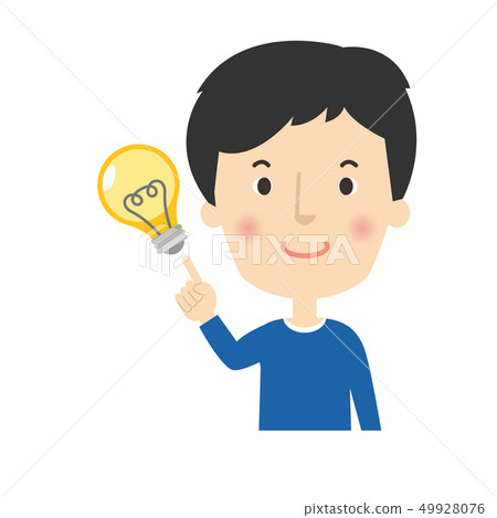 Male: Male Pointing Check Pose Inspiration Bulb Male: Male Pointing Check Pose Inspiration Bulb 49928076