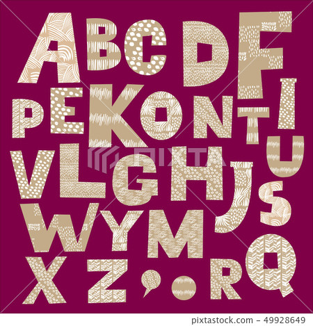 Funny alphabet9 49928649