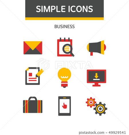 Icon set Icon set 49929541