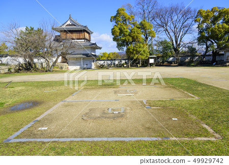 岡山城的宅邸和築地山口的廢墟（岡山縣岡山市） 49929742