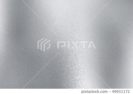 Shiny silver metal sheet, abstract texture 49931172