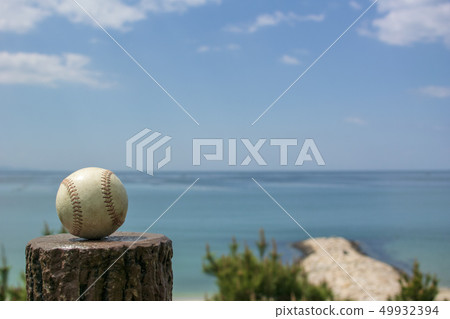 Ball on the background 49932394