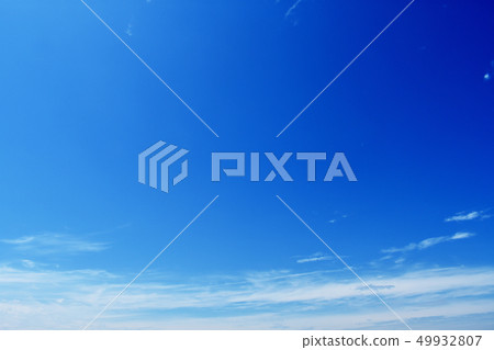  Blue sky and clouds 49932807