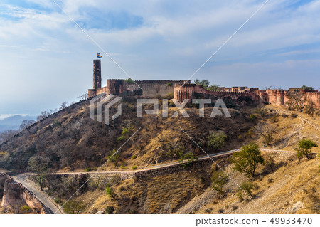 Jaigarh Fort in Amer. Jaipur. India Jaigarh Fort in Amer. Jaipur. India 49933470