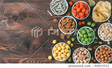 Different snacks for beer 49933552