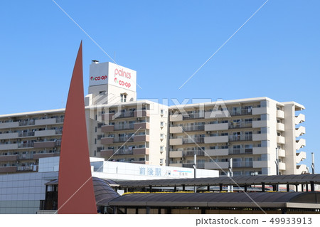 Meitetsu Main Line front and rear station and moon of Naga 49933913