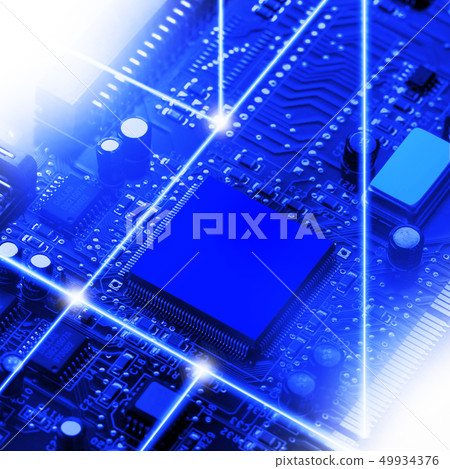 The basis of glowing electronic devices 49934376