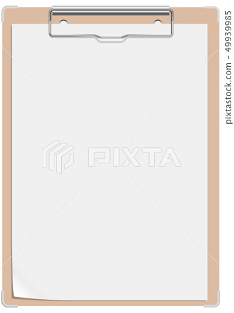 Vector illustration design ai eps business office stationery office supplies clipboard 49939985