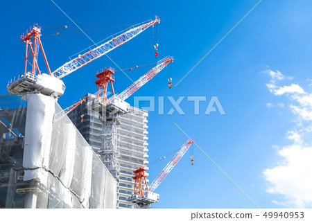 Construction site of condominium / building Construction site of condominium / building 49940953