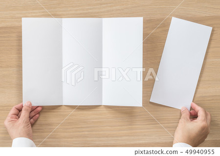 Trifold pamphelt mock up flyer brochure design A4 Trifold pamphelt mock up flyer brochure design A4 49940955