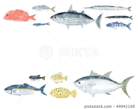 Fish letter paper 49942189