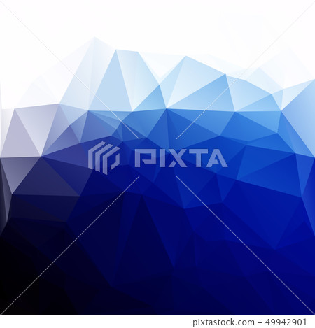 Blue Polygonal Mosaic Background  49942901