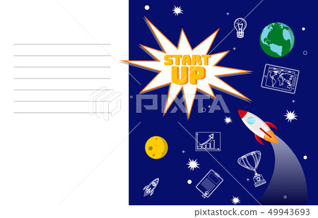 Ambitious Startup Planning Flat Color Illustration Ambitious Startup Planning Flat Color Illustration 49943693