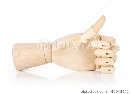 Deaf sign language isolated on white 49943941