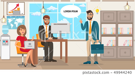 Startup Proposition, Business Idea Illustration 49944240