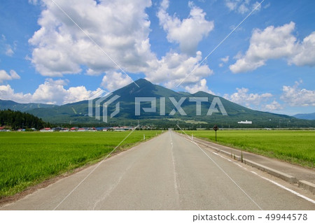 通往Kashiyama（福島縣，豬苗代町）的道路 49944578