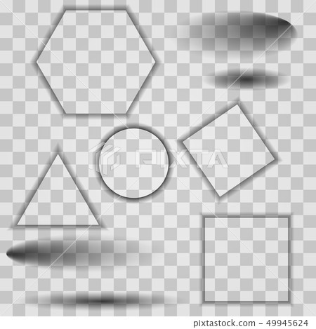 Shadow set.Vector illustration EPS10 Shadow set.Vector illustration EPS10 49945624